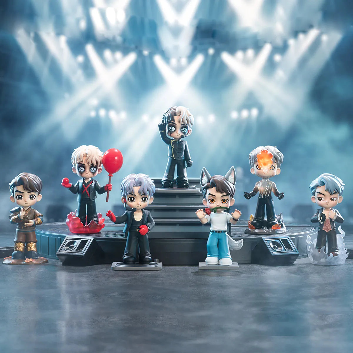 JACKSON WANG MAGIC MAN SERIES FIGURES Whole set of 6 boxes