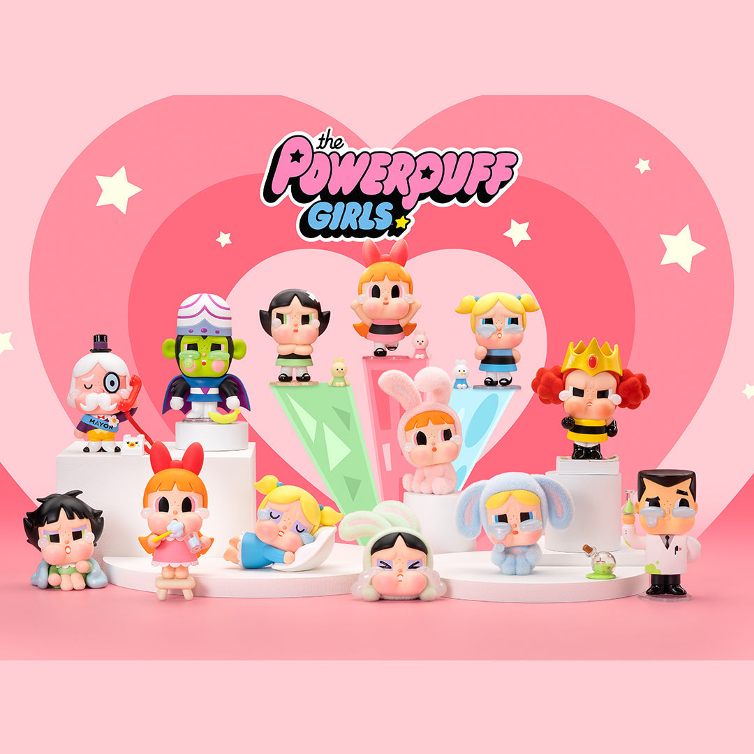 POP MART Crybaby × The Powerpuff Girls Series Blind Box set of 12 Boxes