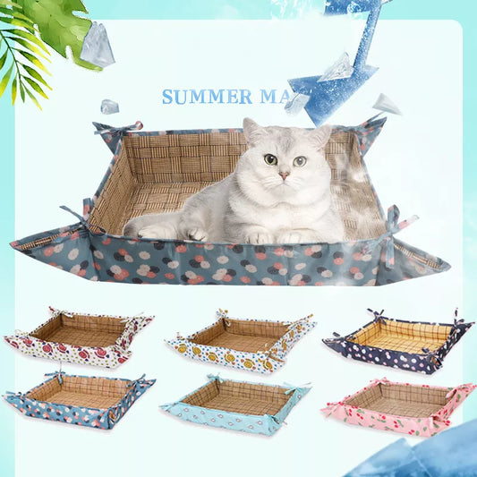 Waterproof summer mat cat small dog cooling bed